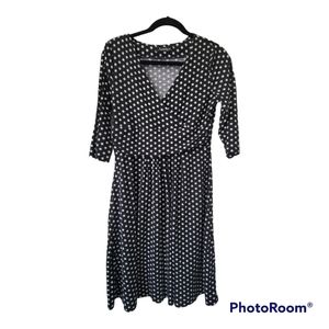 Aamikast Polka dot Maternity dress Size Large